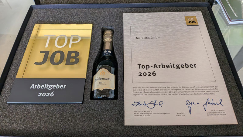 TOP JOB 2026 Mehrtec-Auszeichnug